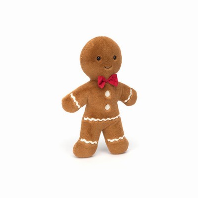 Jellycat Jolly Gingerbread Fred Huge UK | 48729NDMY